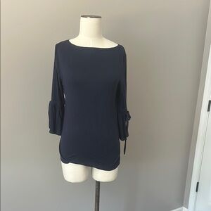 Elegant Navy Women's Top